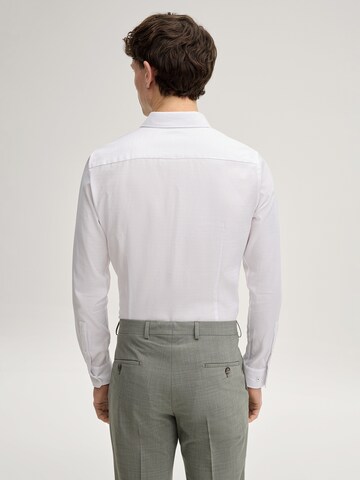 JOOP! Slim fit Overhemd 'Pierce' in Wit