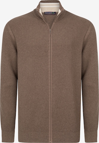 Vestes en maille Felix Hardy en marron : devant