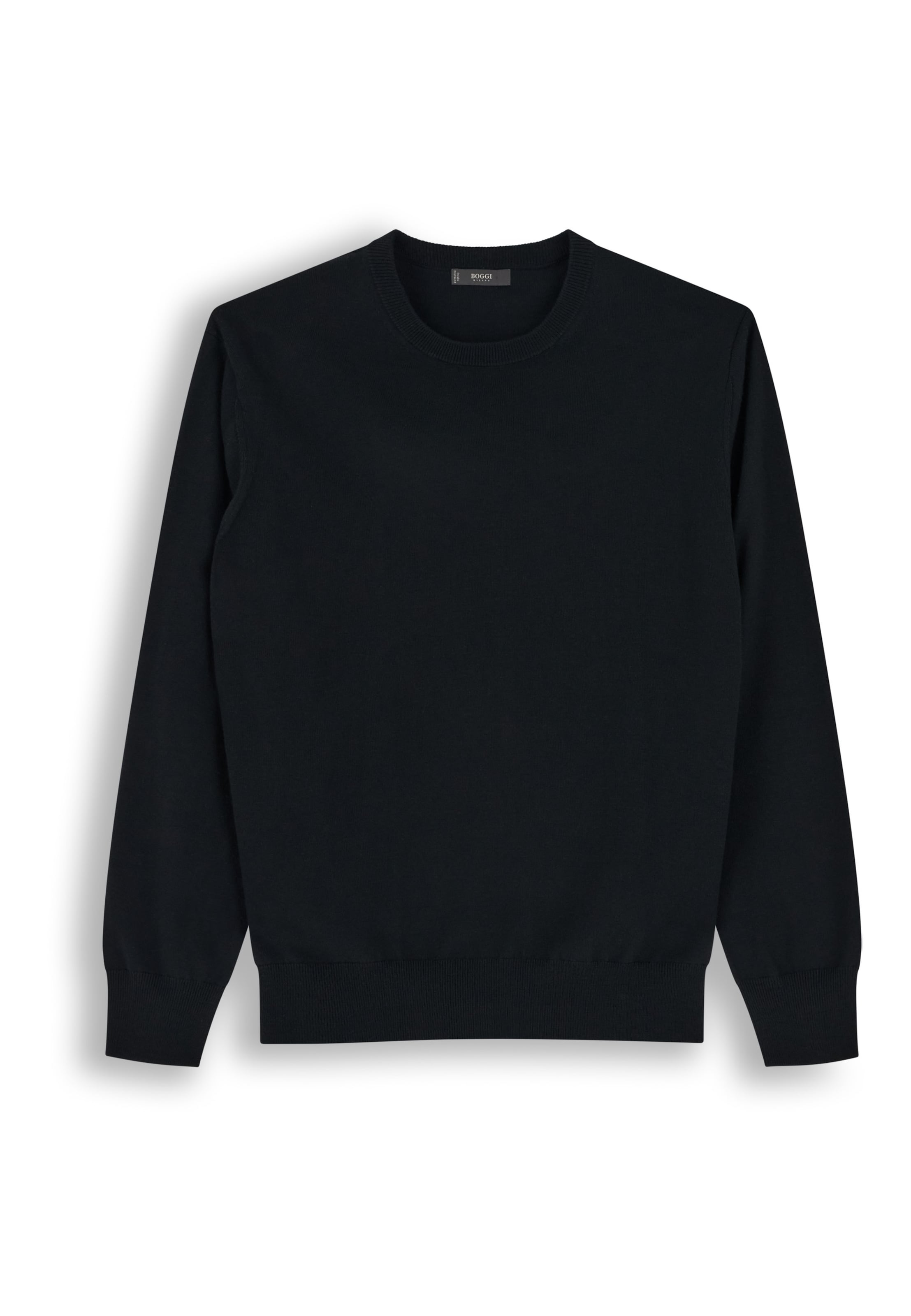 Boggi Milano Pullover in Schwarz: Vorderseite