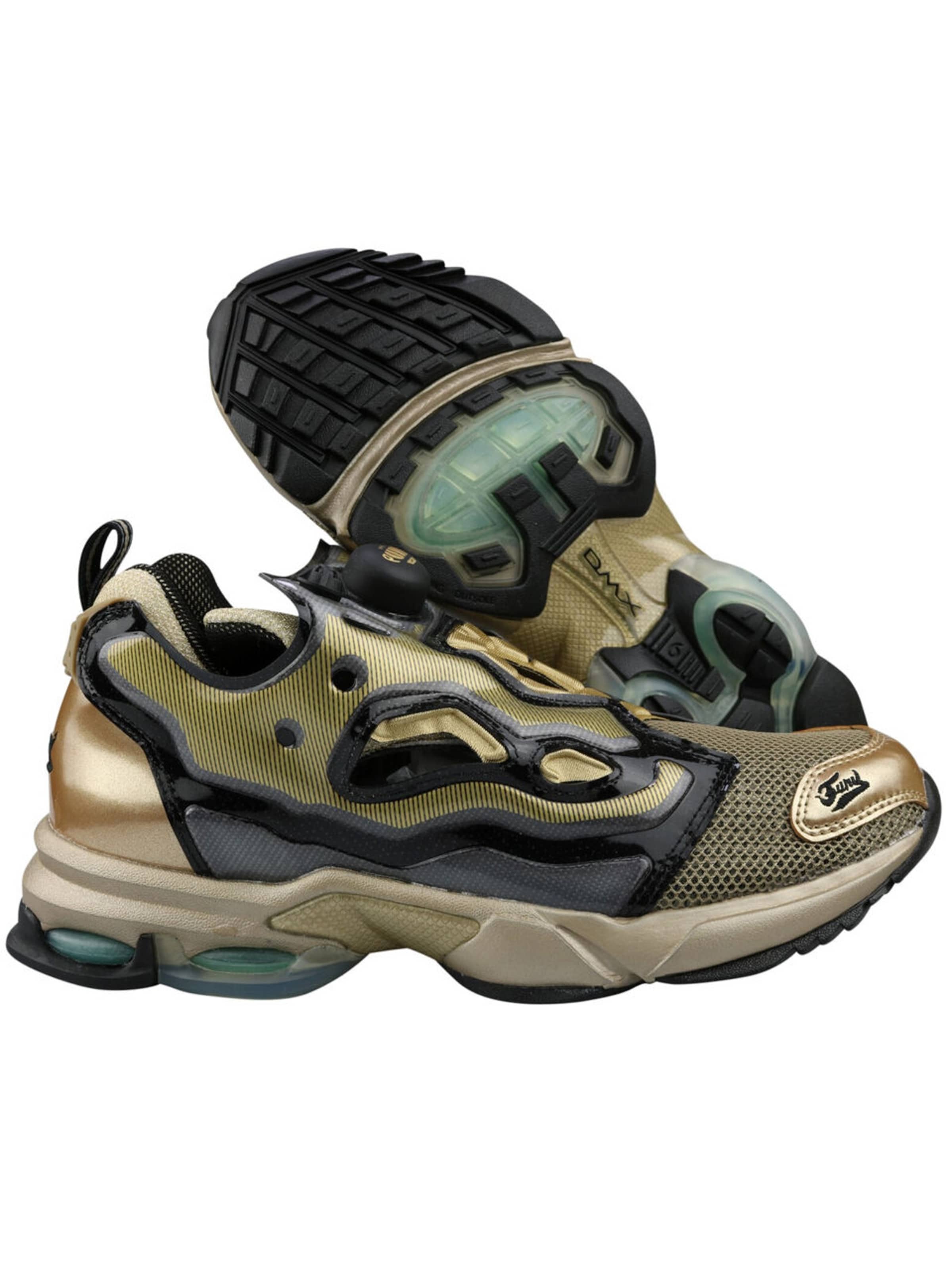 Reebok Sneaker 'Fury DMX TXT Millenium Instapump' i guld