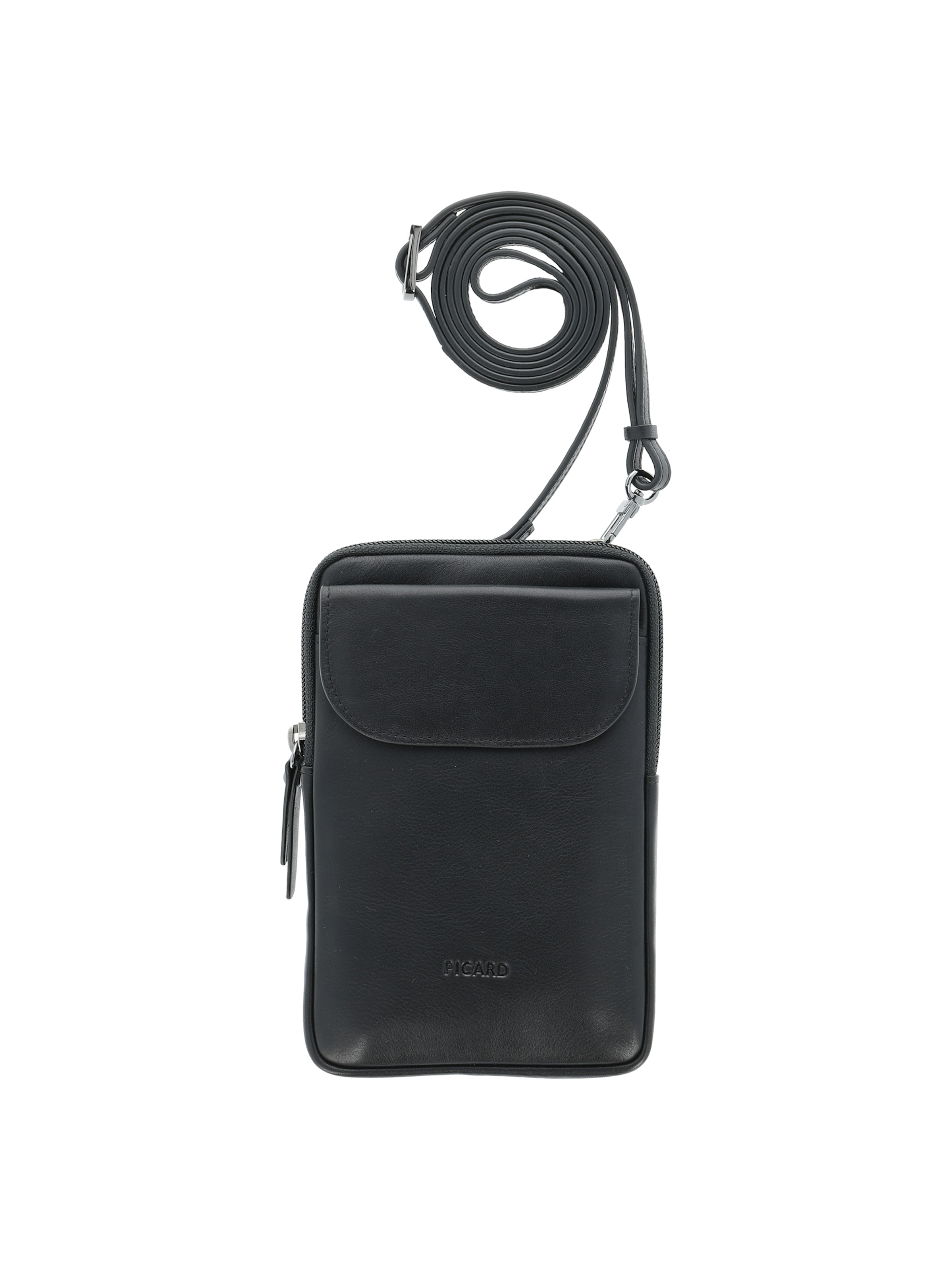 Picard Smartphonehülle 'Noel' in Schwarz: Vorderseite