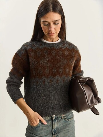 Pull-over 'Pullover' Bianco Lucci en gris : devant