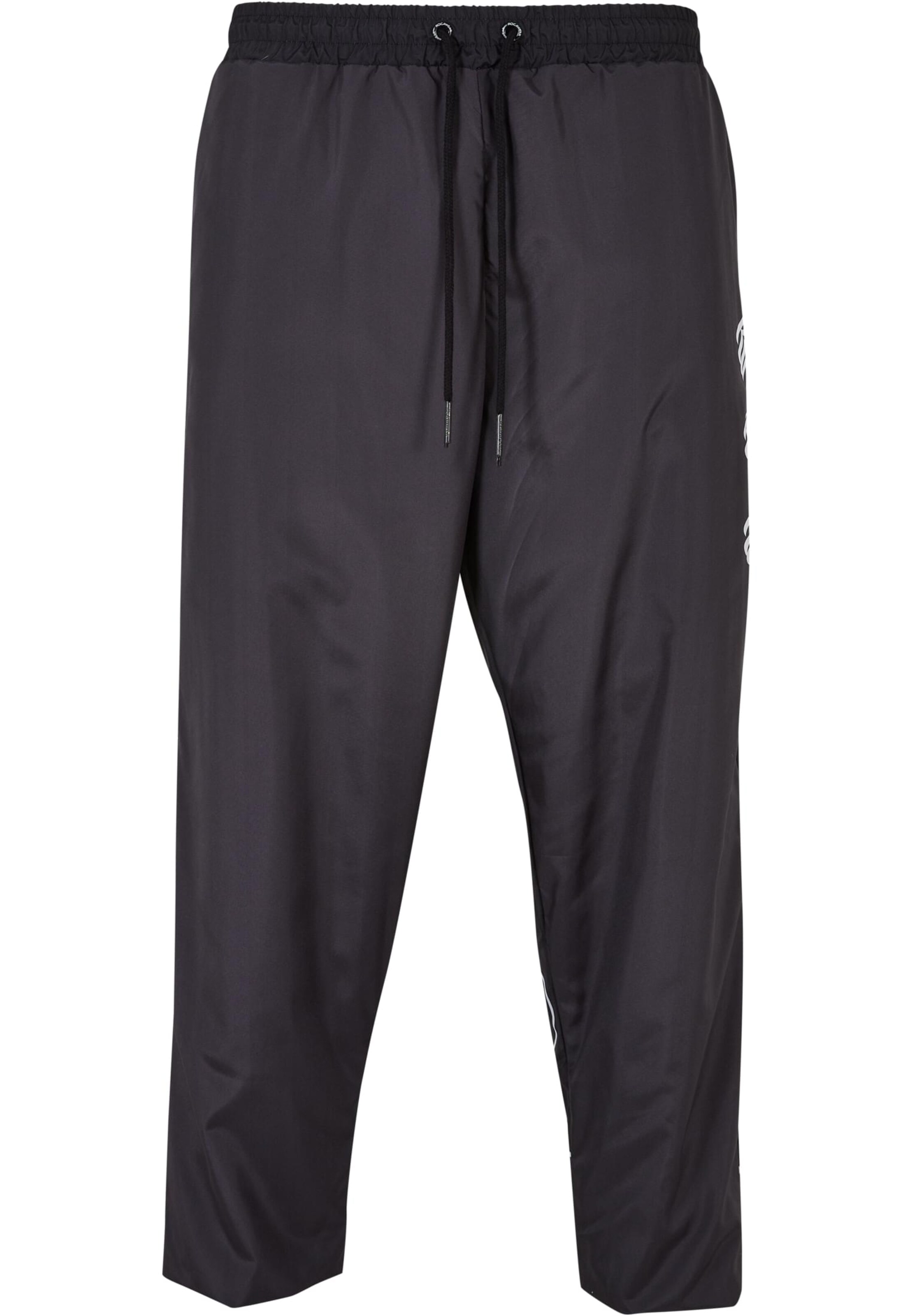 ROCAWEAR Loosefit Hose in Schwarz: Vorderseite