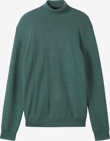 TOM TAILOR Sweater in Green: front