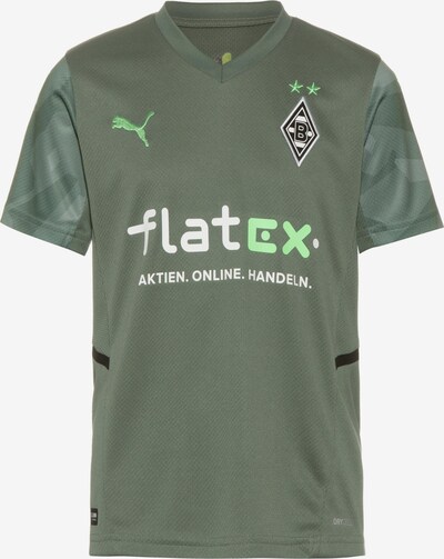 PUMA Functioneel shirt 'Borussia Mönchengladbach' in de kleur Lichtgroen / Donkergroen / Wit, Productweergave