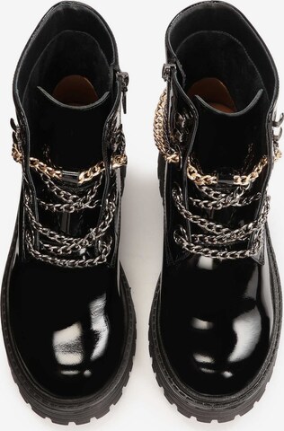 Kazar Lace-Up Ankle Boots in Black