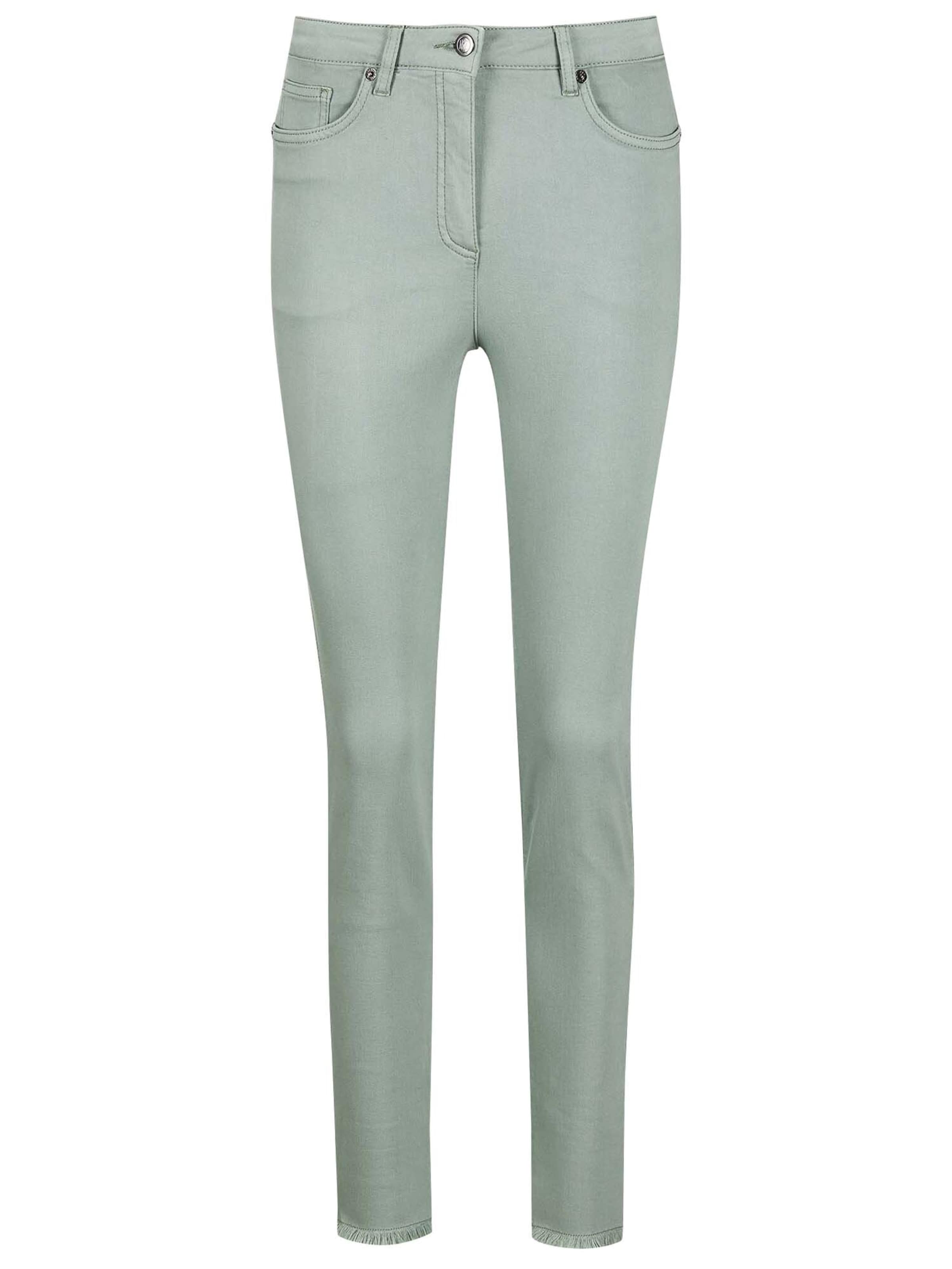 MADELEINE Jeans in Grün: Vorderseite