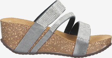 SCAPA Mules in Silver