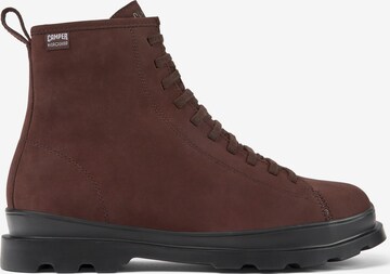 CAMPER Lace-Up Ankle Boots 'Brutus' in Red