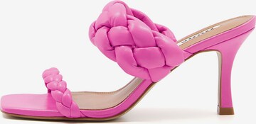 Dune LONDON Mules 'MESSAGE' in Pink