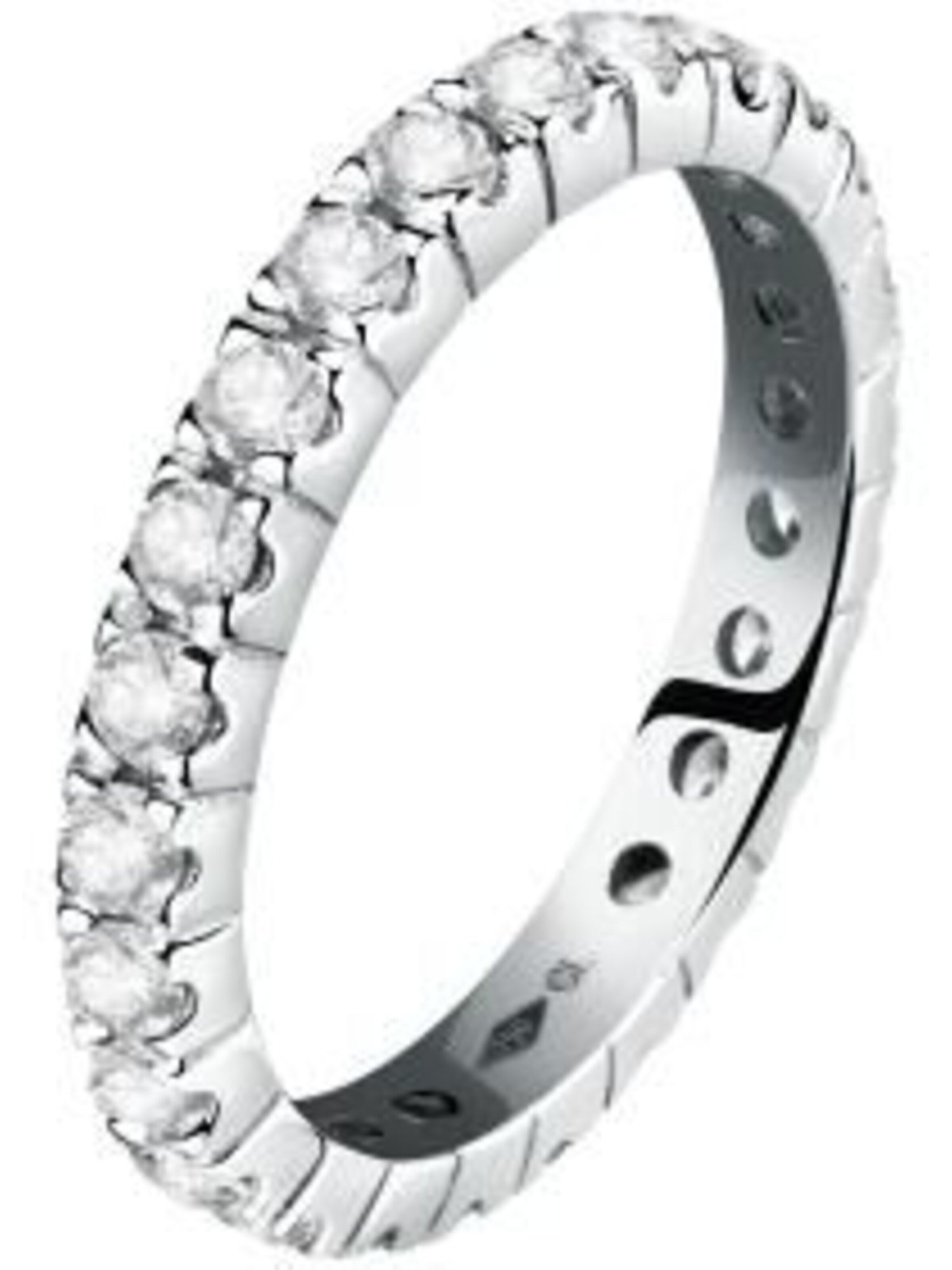 CHRIST Ring in Silver: front