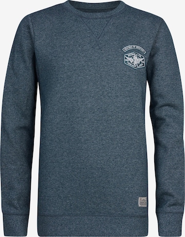 Petrol Industries Sweatshirt 'Glenview' in Blue: front