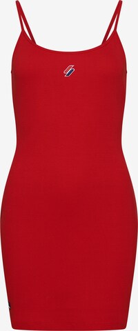 Robe 'Essential' Superdry en rouge : devant