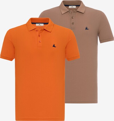 Daniel Hills Tričko - svetlohnedá / oranžová, Produkt