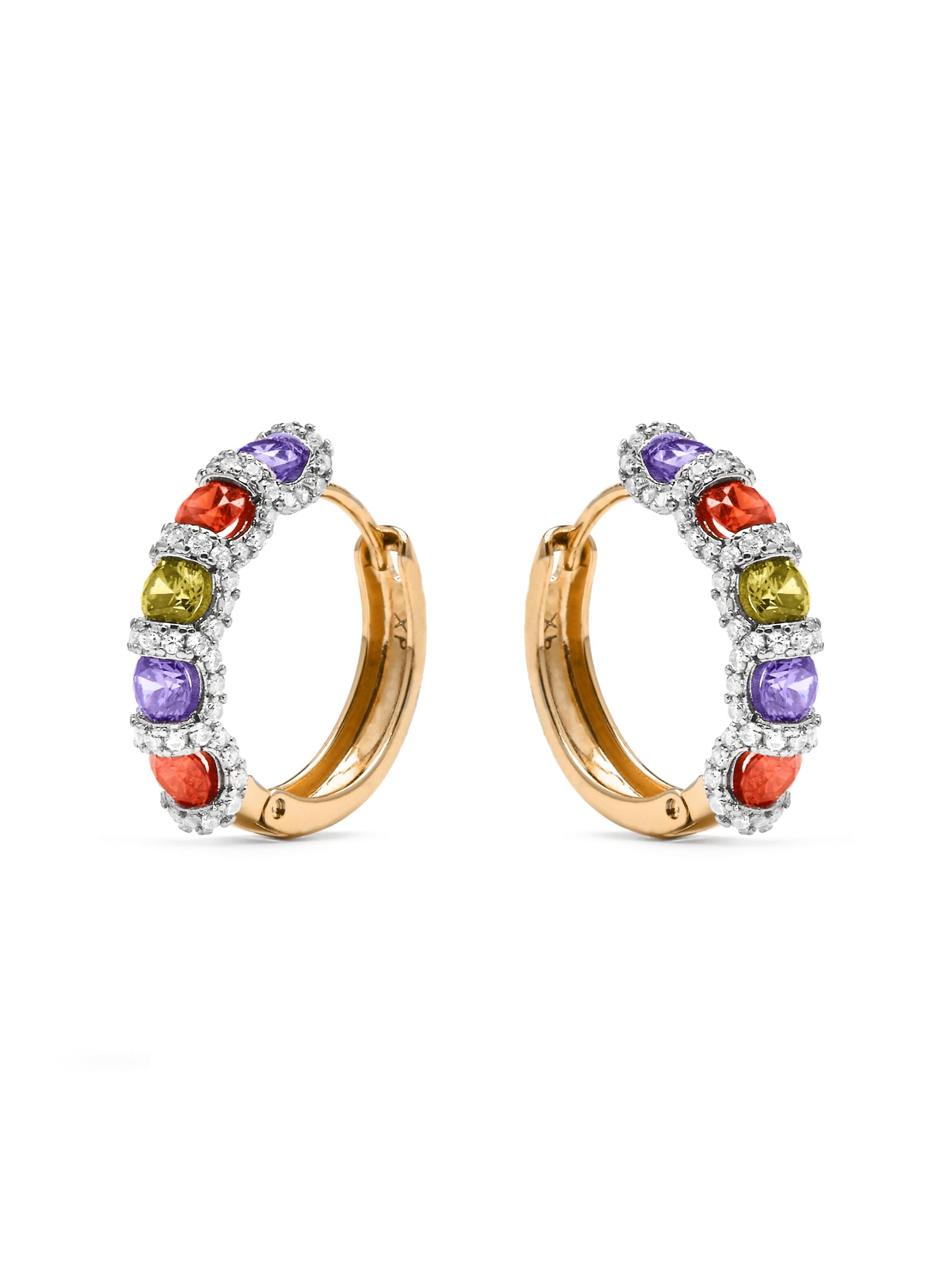 Luxenter Earrings 'Yrat' in Mixed colors