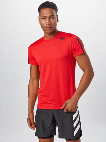 sarkans ADIDAS SPORTSWEAR Sporta krekls: no priekšpuses