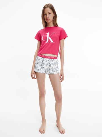 Calvin Klein Underwear Regular Pyjamashortsit värissä vaaleanpunainen