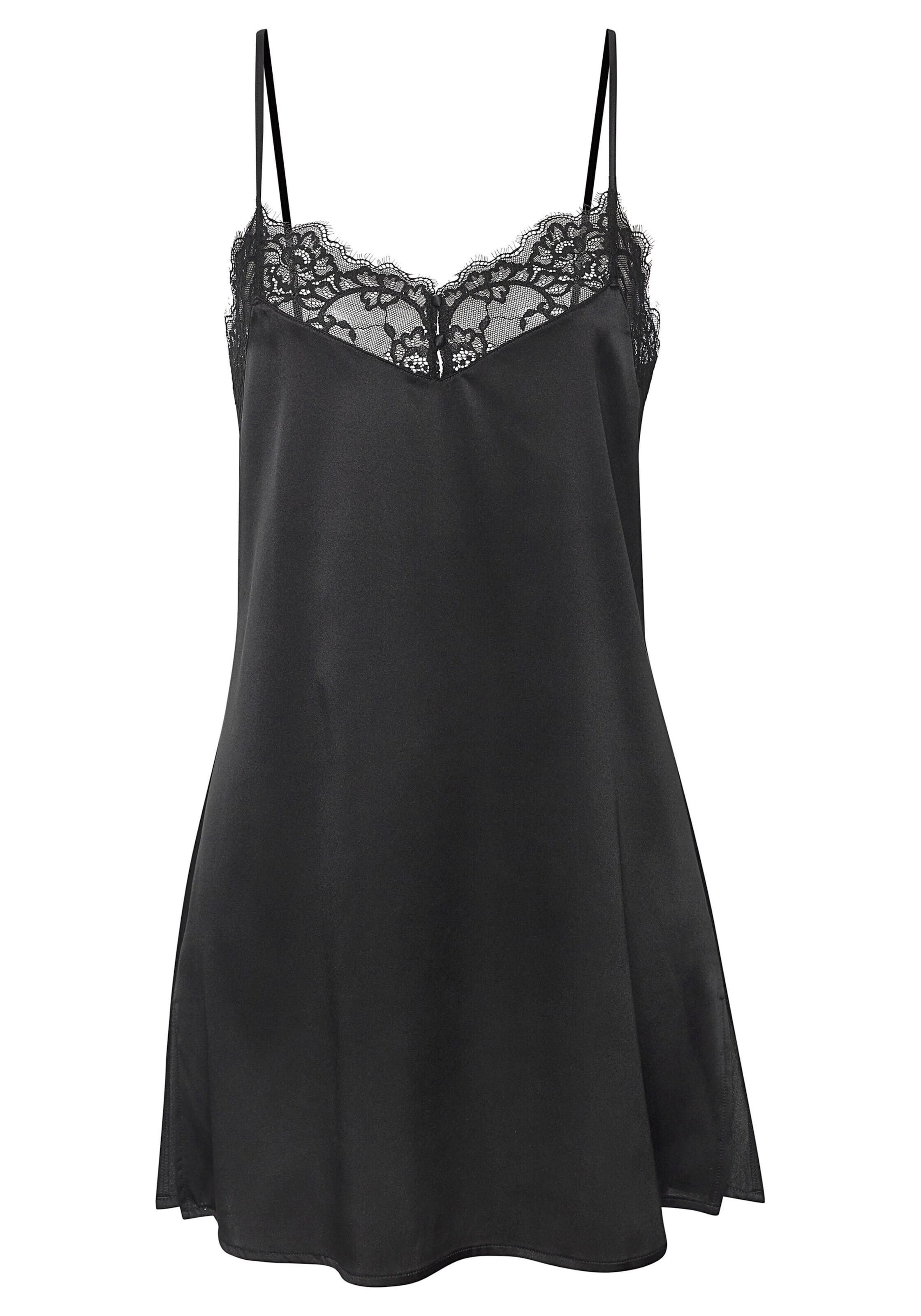 LASCANA Неглиже в Черный: спереди