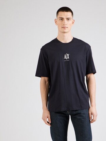 ARMANI EXCHANGE Shirt in Blue: front
