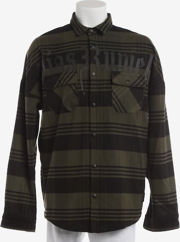 Elias Rumelis Freizeithemd / Shirt / Polohemd langarm L in Grün: Vorderseite