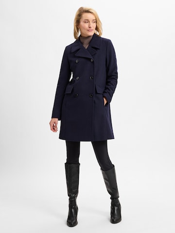 Franco Callegari Between-Seasons Coat in Blue: front