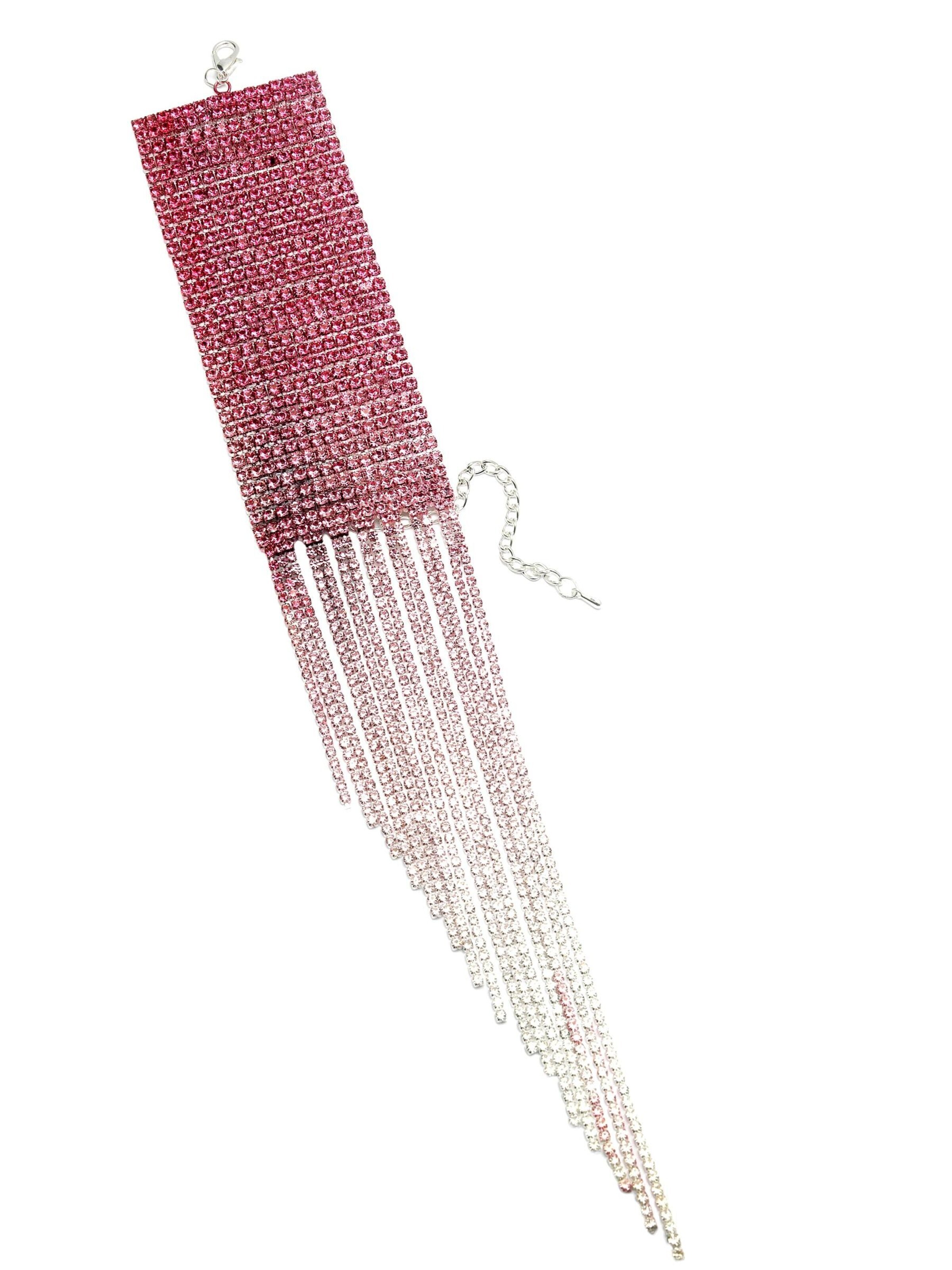 AVANT-GARDE PARIS - Pulseira 'Dominikaia' em rosa: frente