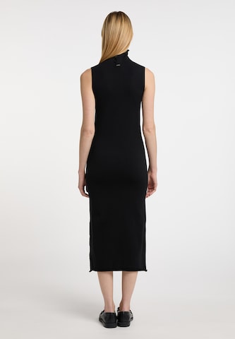DreiMaster Klassik Knitted dress 'Wais' in Black