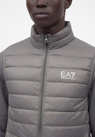 Gilet di EA7 Emporio Armani in grigio