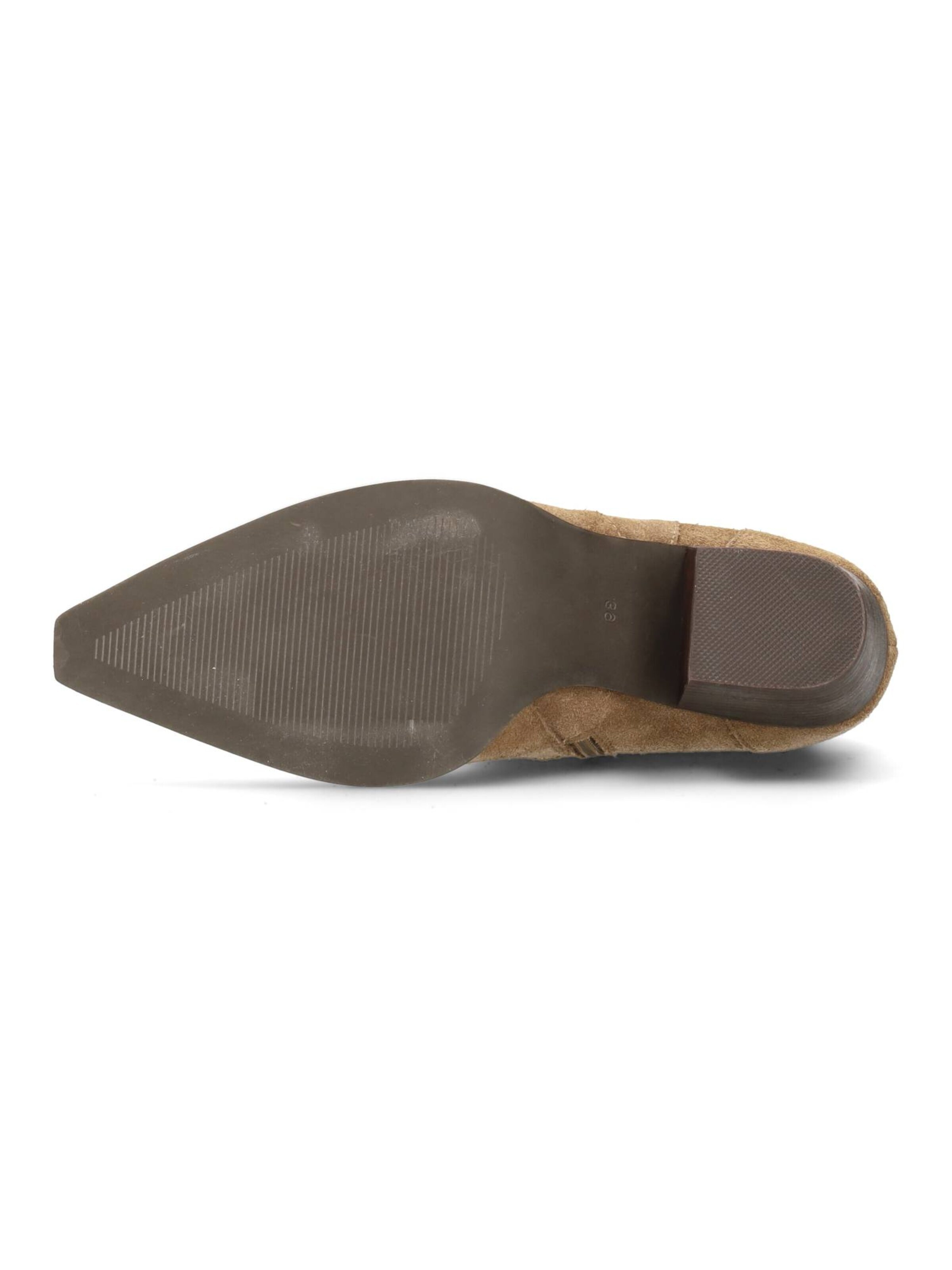 Haboob Enkellaarsjes 'BEAU' in Beige