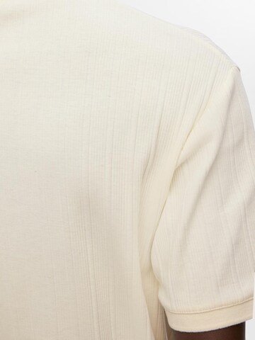 T-Shirt 'CASS' SELECTED HOMME en beige