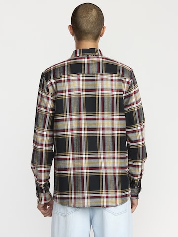Coupe regular Chemise 'NETASTONE FLANNEL' Volcom en mélange de couleurs