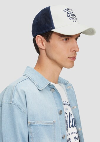 s.Oliver Cap in Weiß