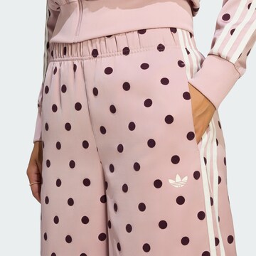 Wide leg Pantaloni di ADIDAS ORIGINALS in lilla