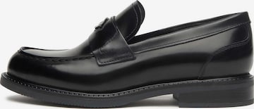 Nero Giardini Mokassin 'Ascot Tr Estella College' in Schwarz: Vorderseite