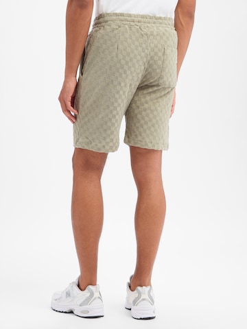 Regular Pantalon Lindbergh en vert