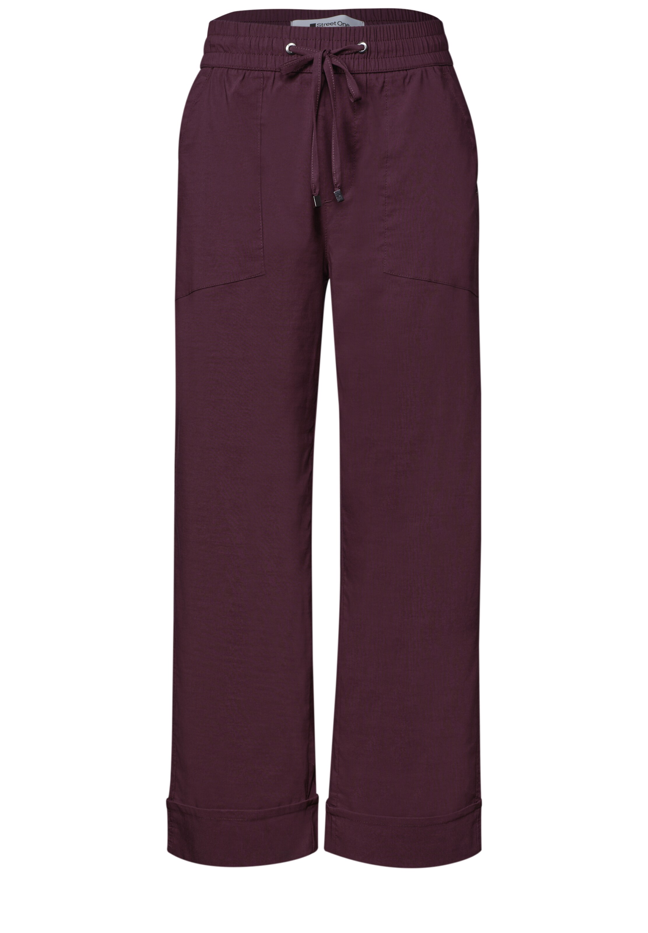 STREET ONE Pants in 32/28 in Dark red, Item view