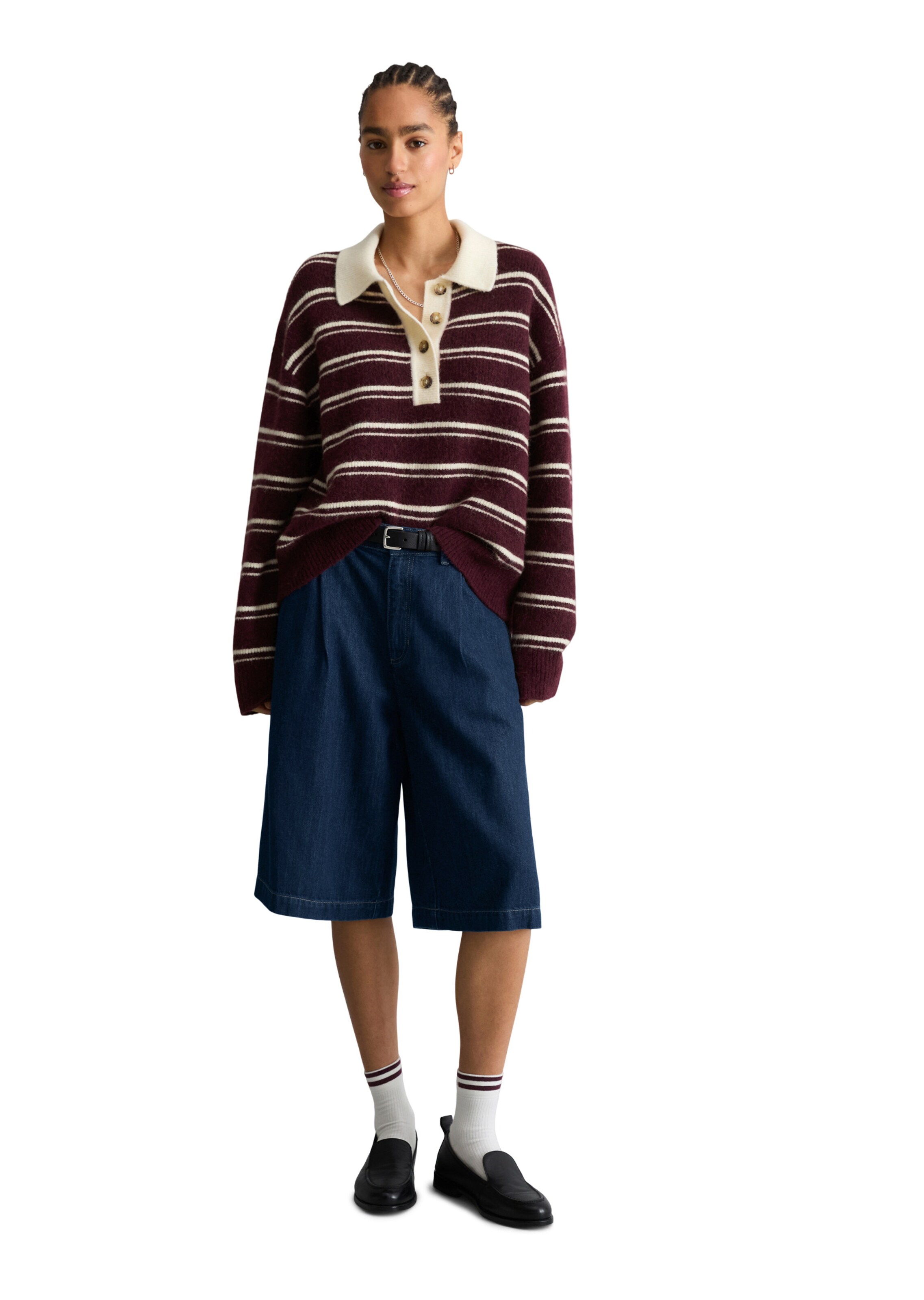Marc O'Polo DENIM Pullover in Braun