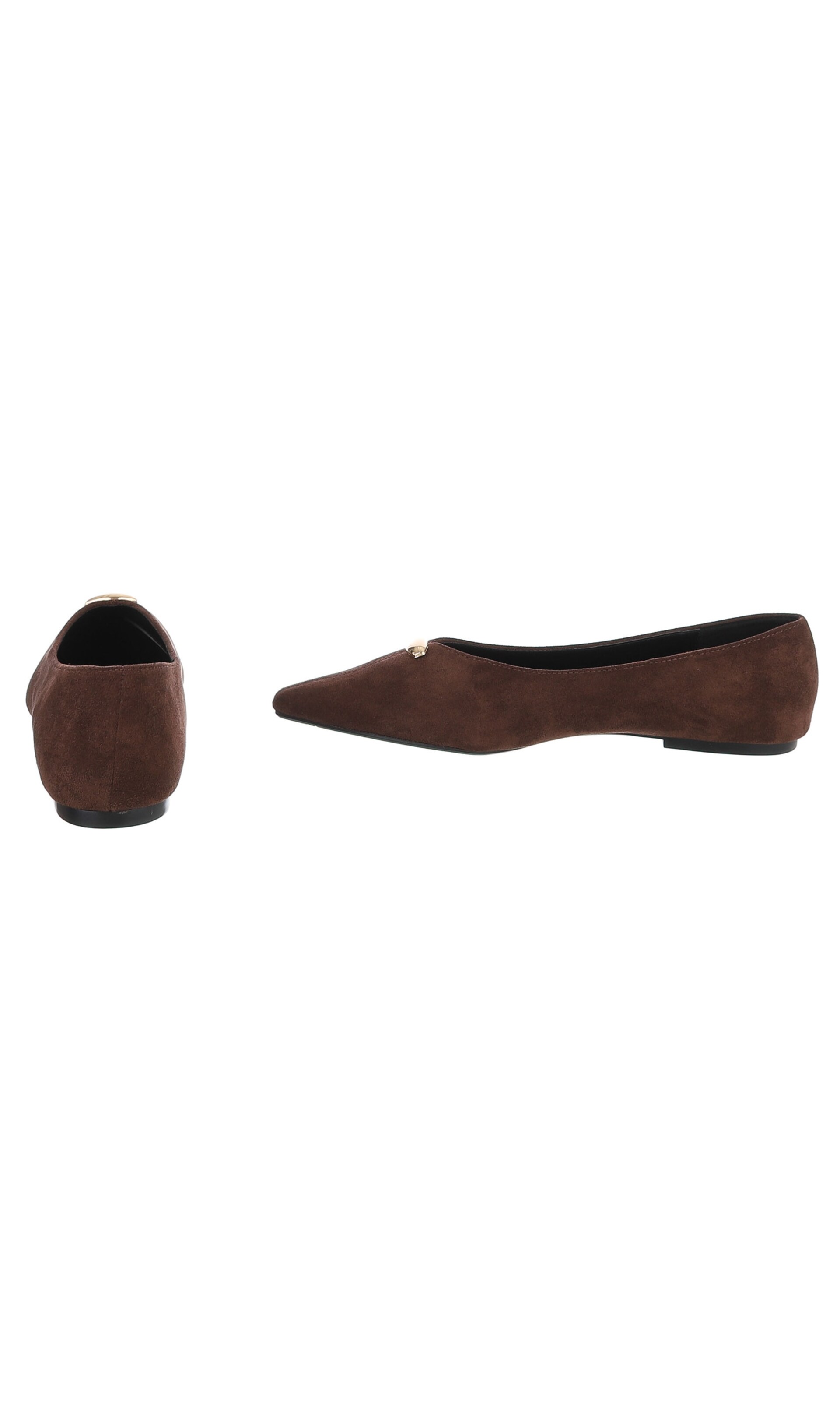 Ital-Design Ballet Flats in Brown