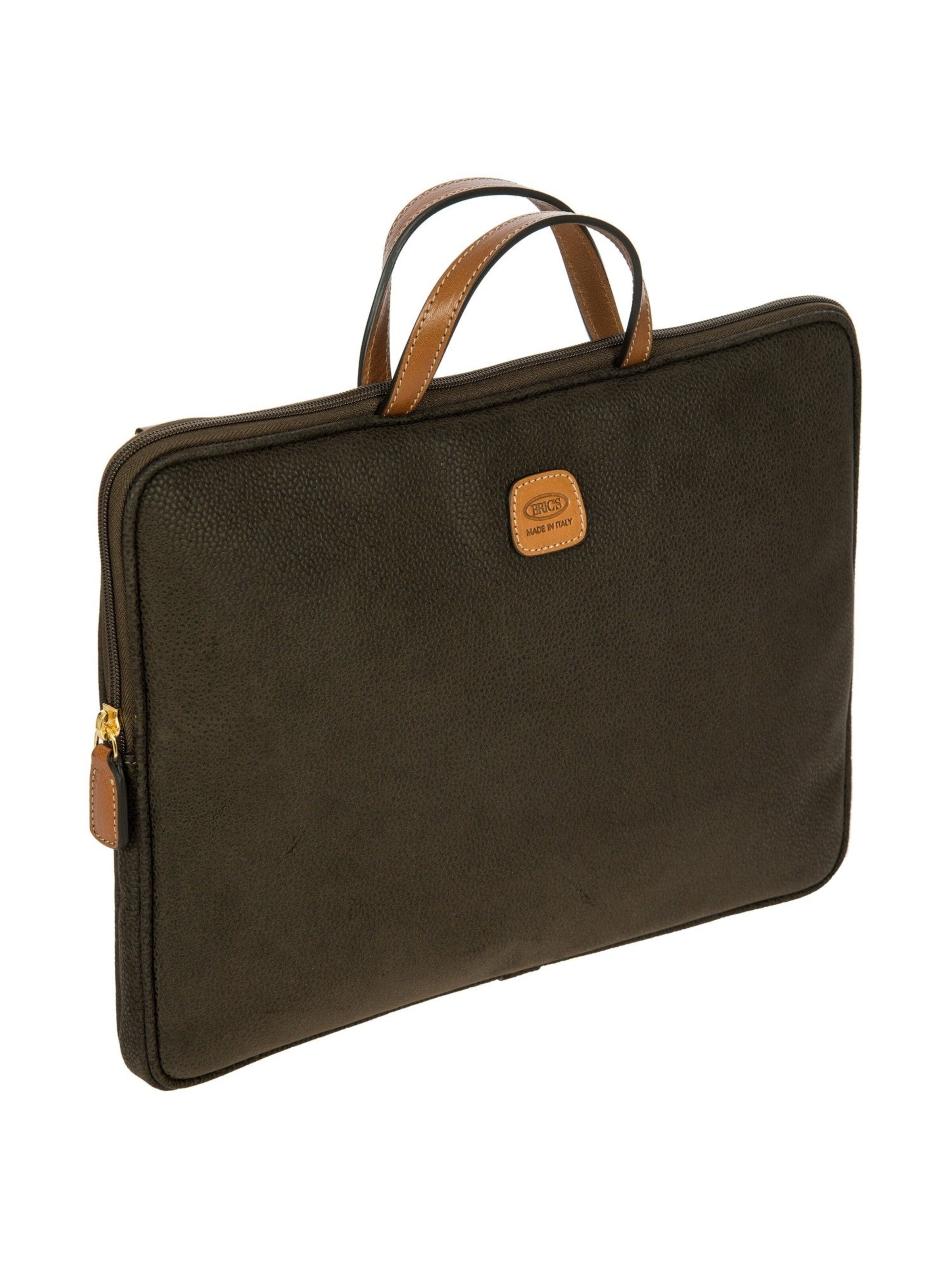 Bric's Laptop Bag 'Life' in Green