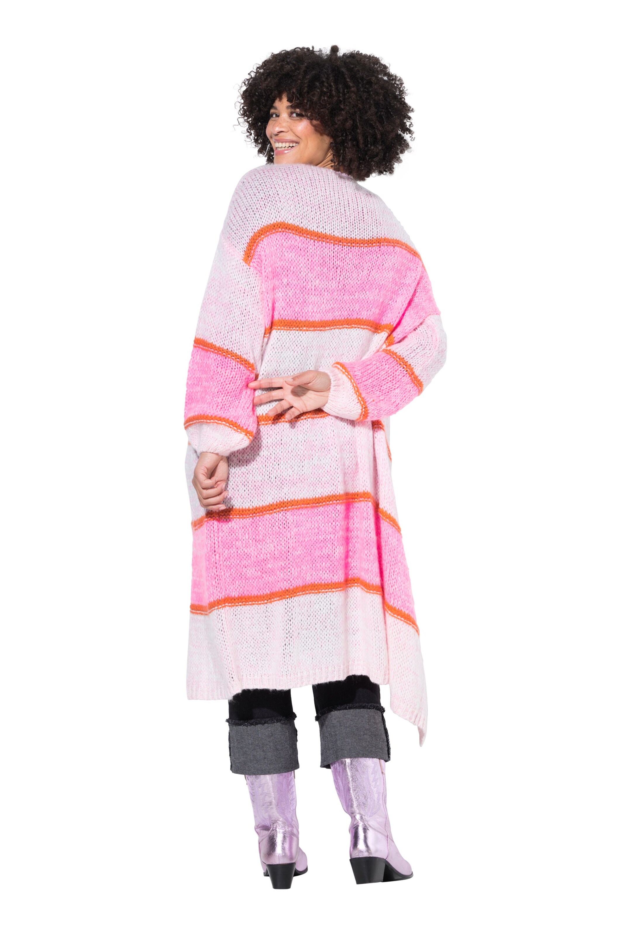 Angel of Style Knit cardigan in Pink