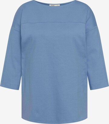 Ulla Popken Shirt in Blauw: voorkant