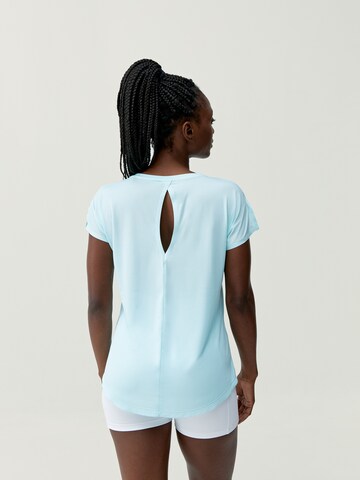 Born Living Yoga Performance Shirt 'Aina' in Blue