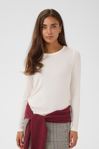 CULTURE - Camiseta 'Juliet' en blanco: frente