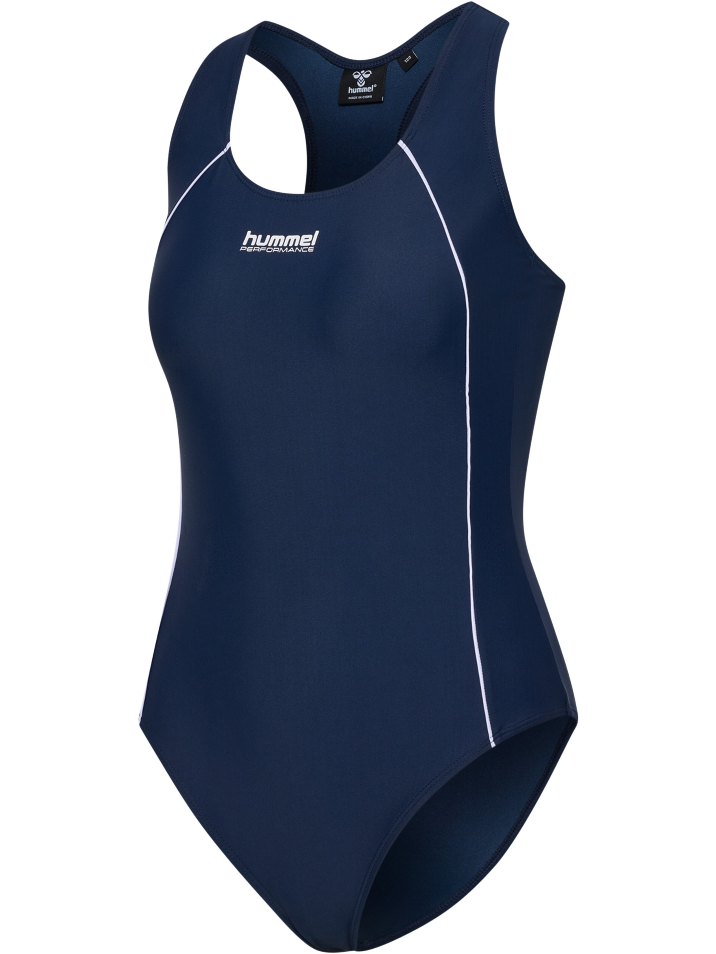 Invisible Maillot de bain sport 'Pulse Piping' Hummel en bleu