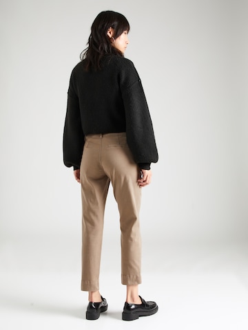 Regular Pantalon 'Thareza' Claire en marron