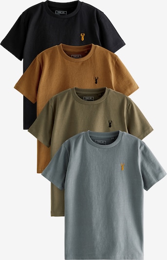 Next Camiseta en azul claro / marrón / marrón claro / negro, Vista del producto