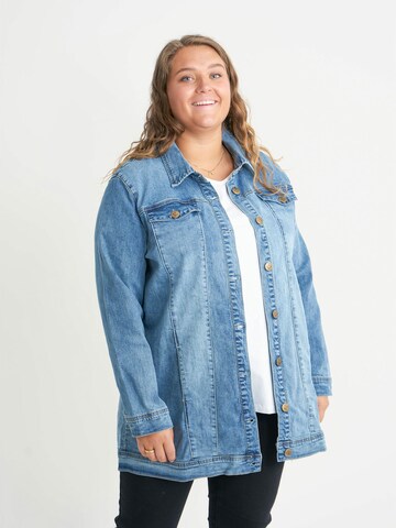 ADIA fashion Between-Season Jacket 'Rolly' in Blue: front