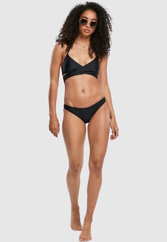 Urban Classics Triangel Bikini i sort