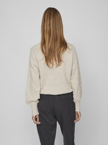 VILA Sweater 'Tuli' in Beige