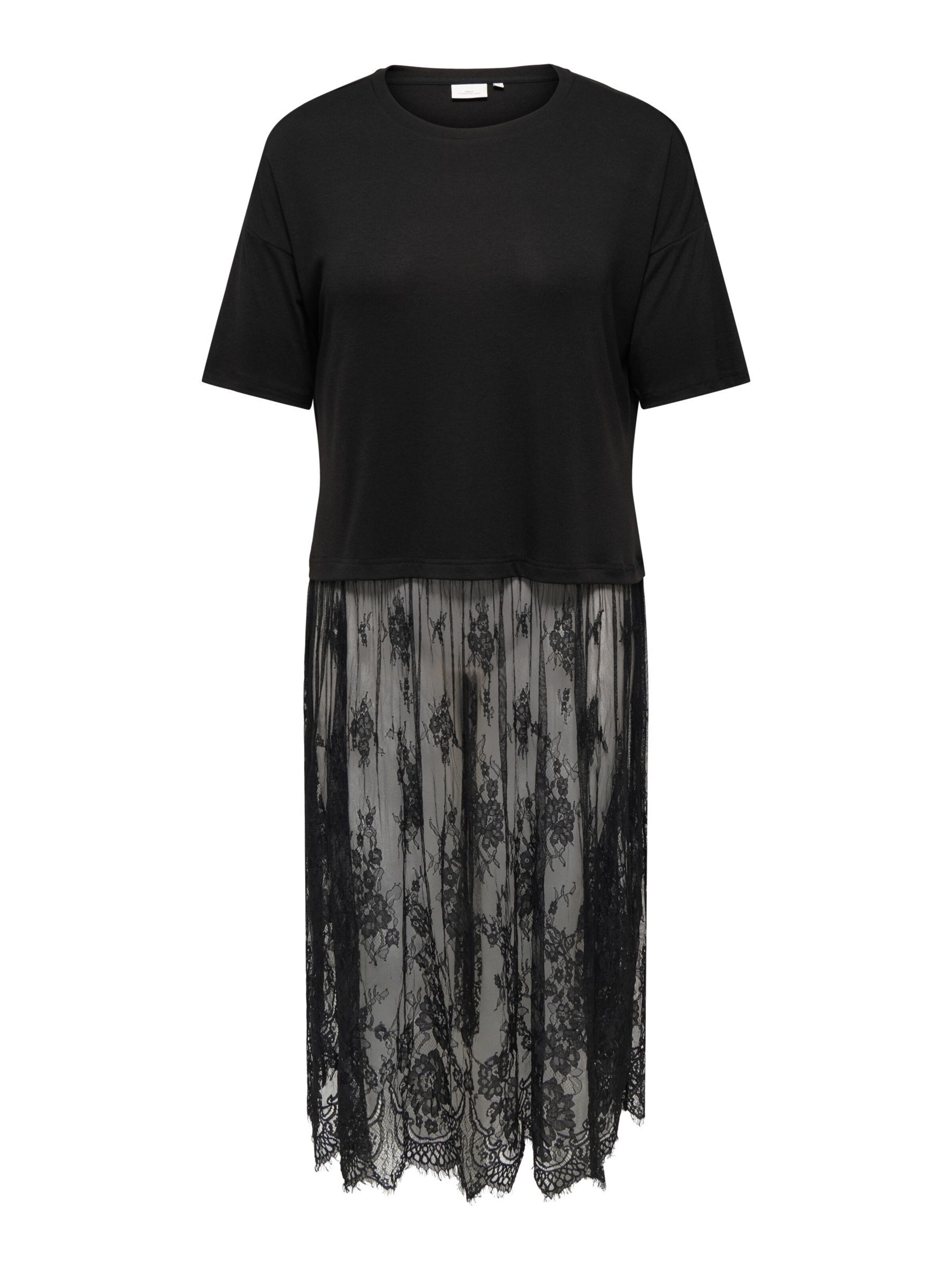 Robe 'CAR Tahlia' ONLY Carmakoma en noir : devant